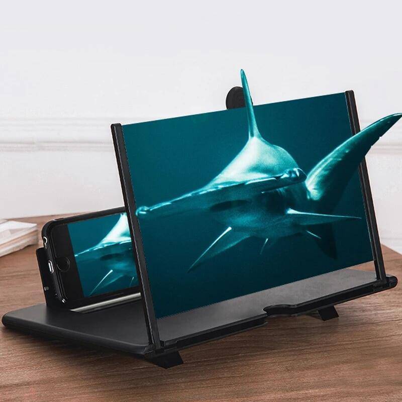 10inch 3D Mobile Phone Screen Magnifier HD Video Amplifier Phone Stand Bracket - PYJ IT Solutions Online Shop