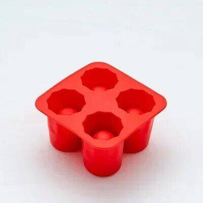 4 Cup Shape Silicone Ice Cube Mold IceMould Ice Cube - PYJ IT Solutions Online Shop