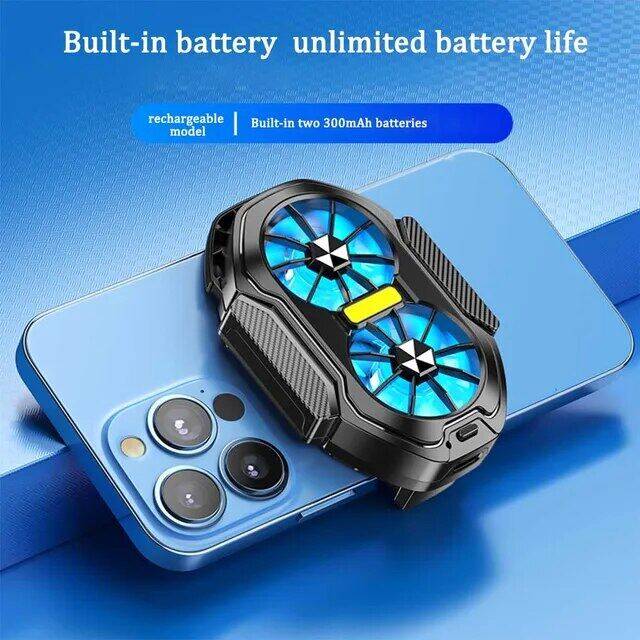 Universal Mobile Phone Rechargeability Radiator Cooler Fan