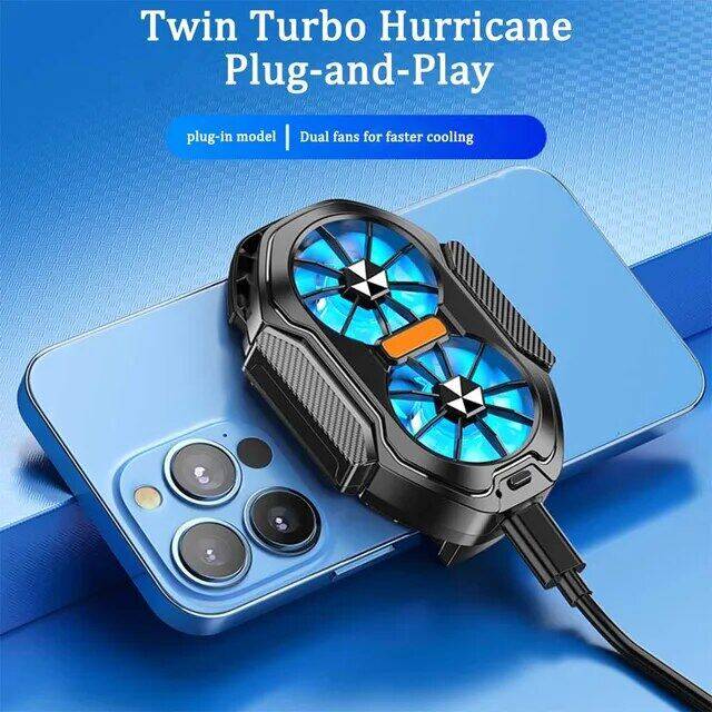 Universal Mobile Phone Rechargeability Radiator Cooler Fan