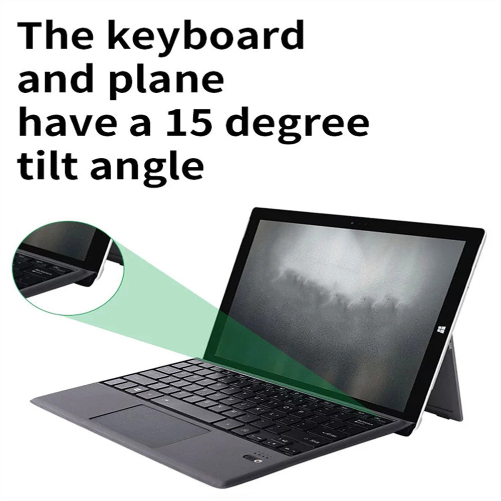 For Microsoft Surface Pro 3 4 5 6 7 Tablet Keyboard Ultra Slim Bluetooth-compatible Wireless Keyboard With Touchpad Backlit - PYJ IT Solutions Online Shop