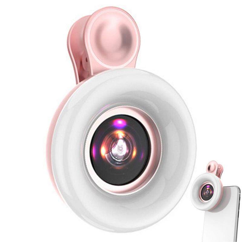 New Mobile phone fill light 15X macro lens Portable Selfie LED Ring Light
