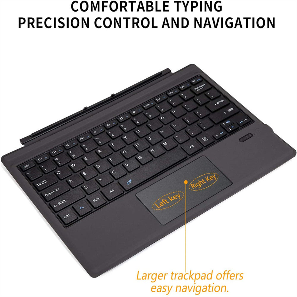 For Microsoft Surface Pro 3 4 5 6 7 Tablet Keyboard Ultra Slim Bluetooth-compatible Wireless Keyboard With Touchpad Backlit - PYJ IT Solutions Online Shop