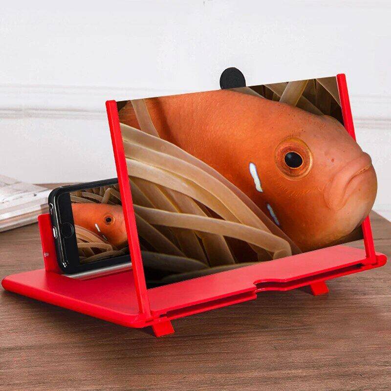 10inch 3D Mobile Phone Screen Magnifier HD Video Amplifier Phone Stand Bracket - PYJ IT Solutions Online Shop