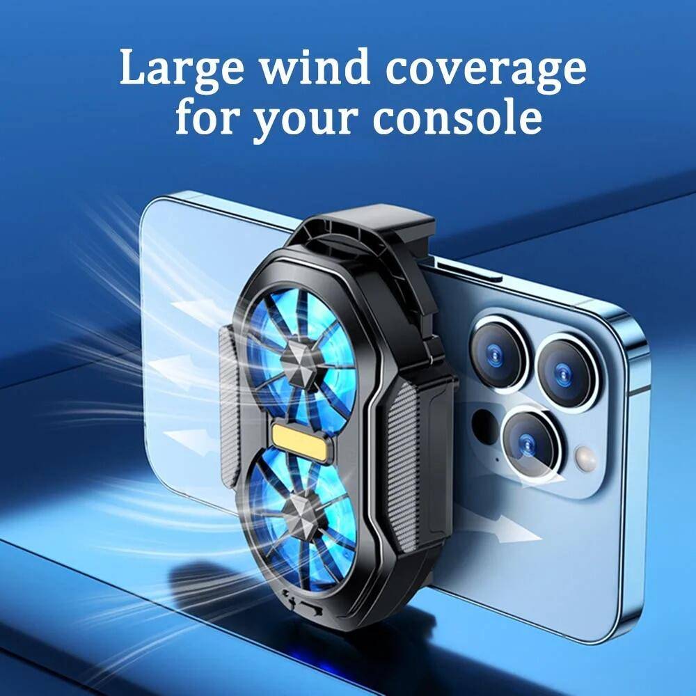 Universal Mobile Phone Rechargeability Radiator Cooler Fan