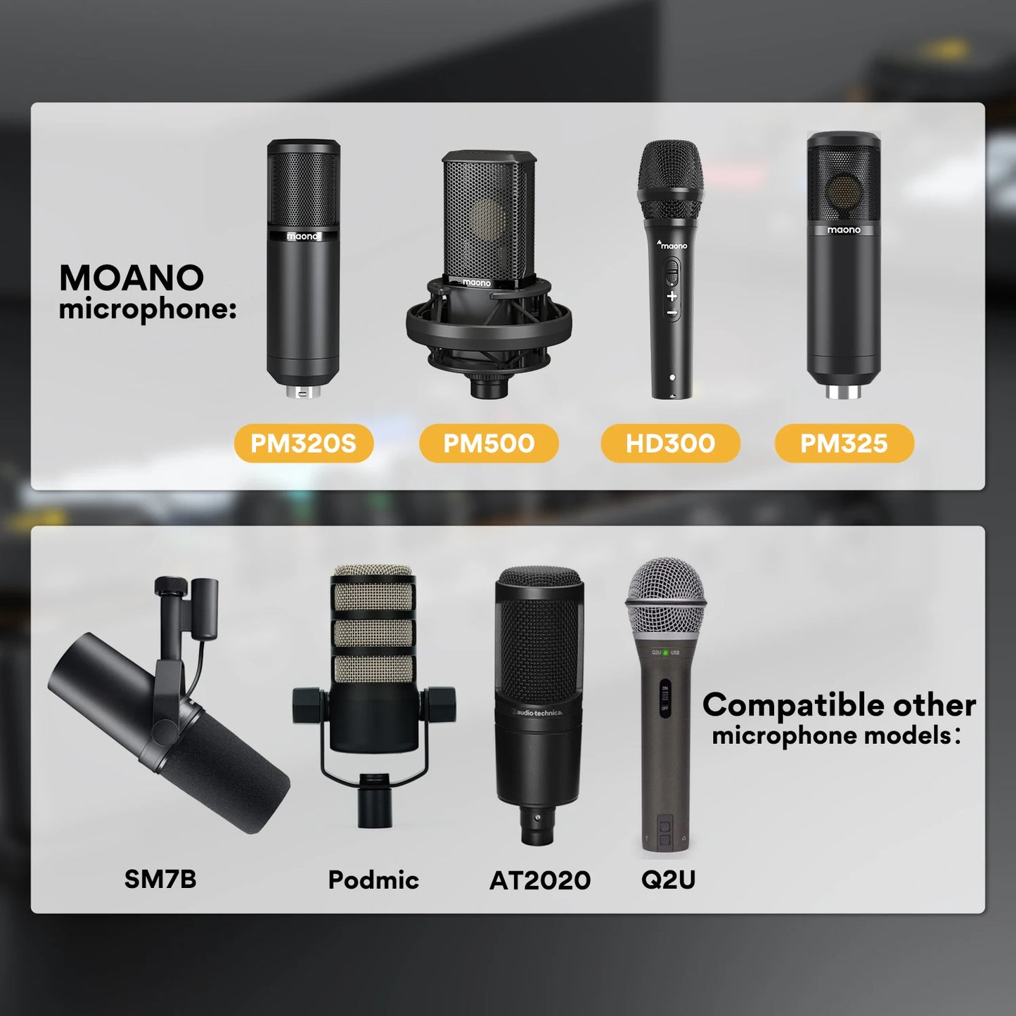 Maono AME2 Audio Interface Sound Card DJ Mixer All in One Portable Podcast Studio for Recording,Live Streaming,Youtube,Guitar,PC - PYJ IT Solutions Online Shop