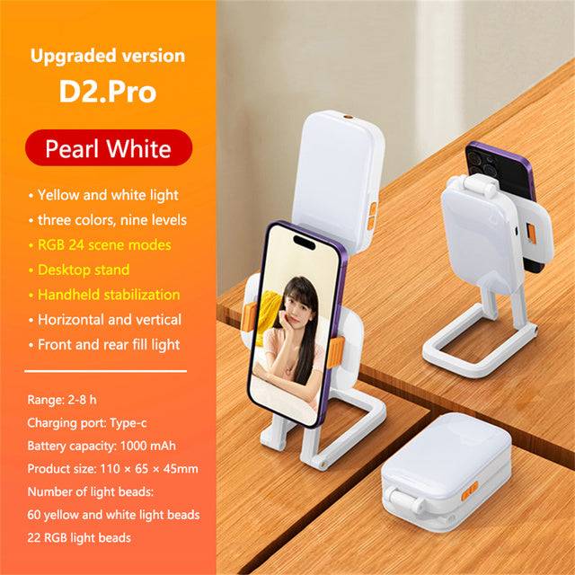 a cell phone holder with a picture of a woman on it
