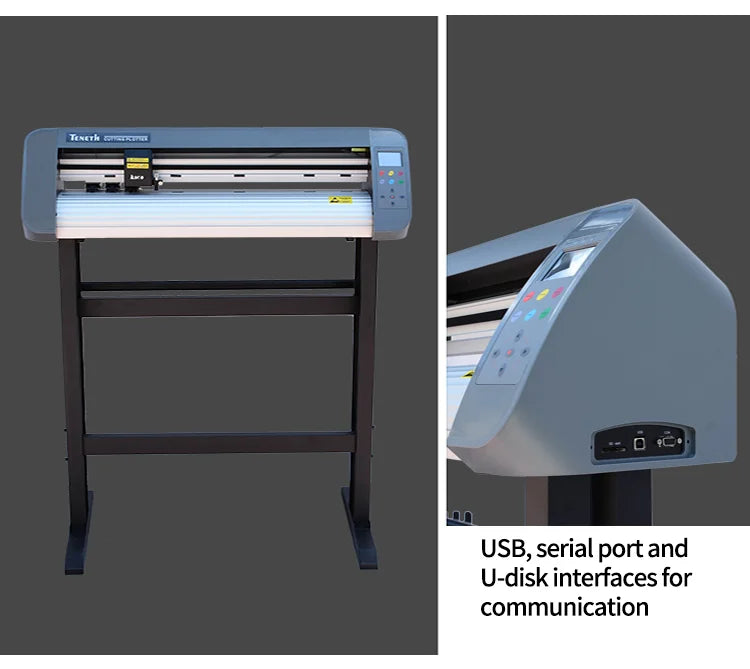 Vinyl Cutting Plotter 720 With Driver Th740A Teneth Cutter Plotter Machine Contour Cutting Label Cutting Machine - PYJ IT Solutions Online Shop