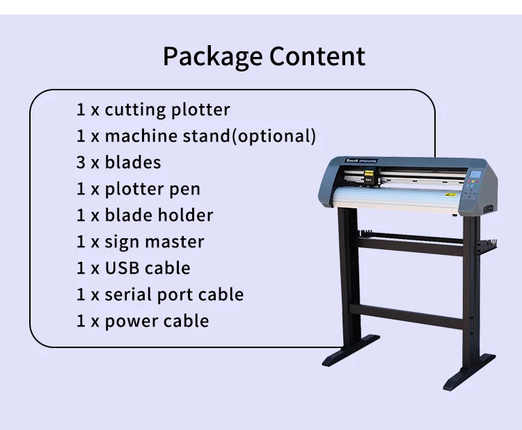 Vinyl Cutting Plotter 720 With Driver Th740A Teneth Cutter Plotter Machine Contour Cutting Label Cutting Machine - PYJ IT Solutions Online Shop