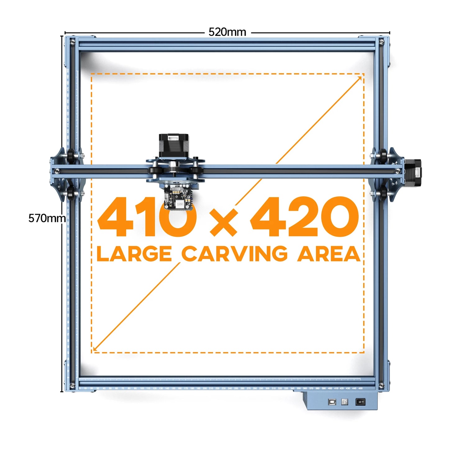 SCULPFUN S9 Laser Engraving Machine Ultra-thin Laser Beam Shaping Technology High-precision Wood Acrylic Laser Engraving - PYJ IT Solutions Online Shop