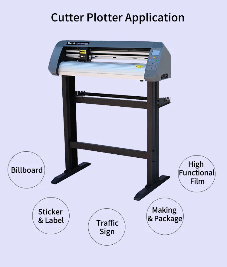 Vinyl Cutting Plotter 720 With Driver Th740A Teneth Cutter Plotter Machine Contour Cutting Label Cutting Machine - PYJ IT Solutions Online Shop