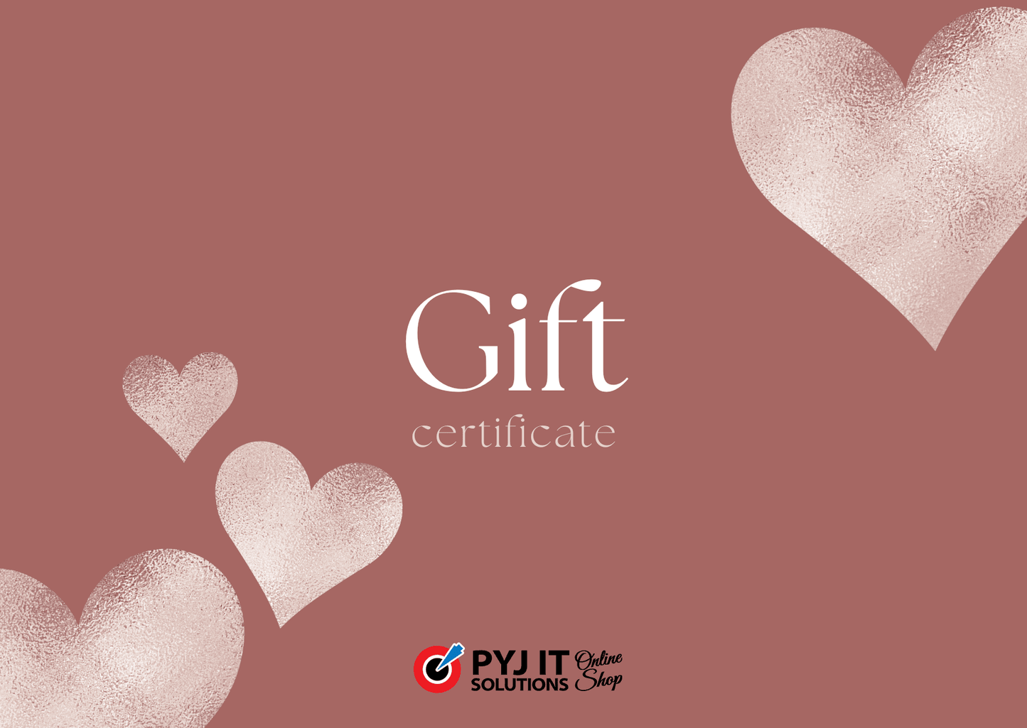 PYJ IT Solutions Mystery Gift Card - PYJ IT Solutions Online Shop