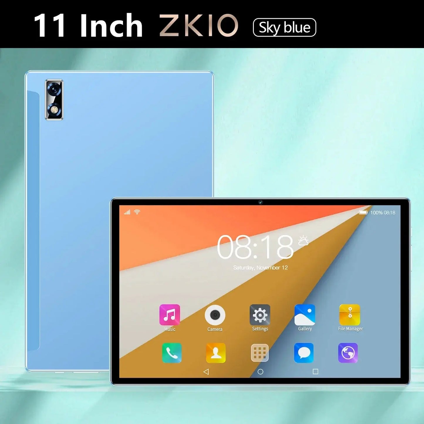 2024 Gobal Version New 11 Inch Tablet PC Android12 16GB RAM+1T ROM Tablet 5G Dual SIM Phone Call GPS Bluetooth WiFi WPS Tablet - PYJ IT Solutions Online Shop