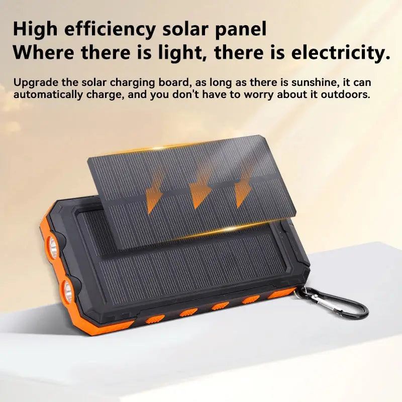 Xiaomi 200000mAh Solar Power Bank Large Capacity Portable Charger Compatible with IOS Android USB-A and USB-C Fast Charging - PYJ IT Solutions Online Shop