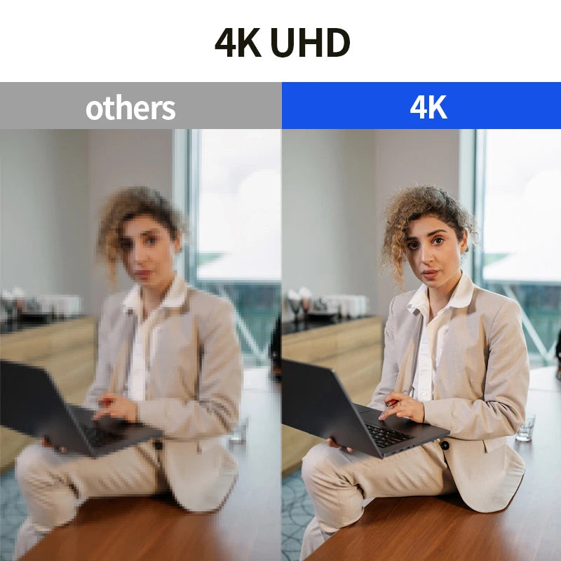 MINI 4K PTZ Webcam AI Tracking Gesture Recognition Control Built-in Mic USB Video Camera for Laptop Live Streaming - PYJ IT Solutions Online Shop