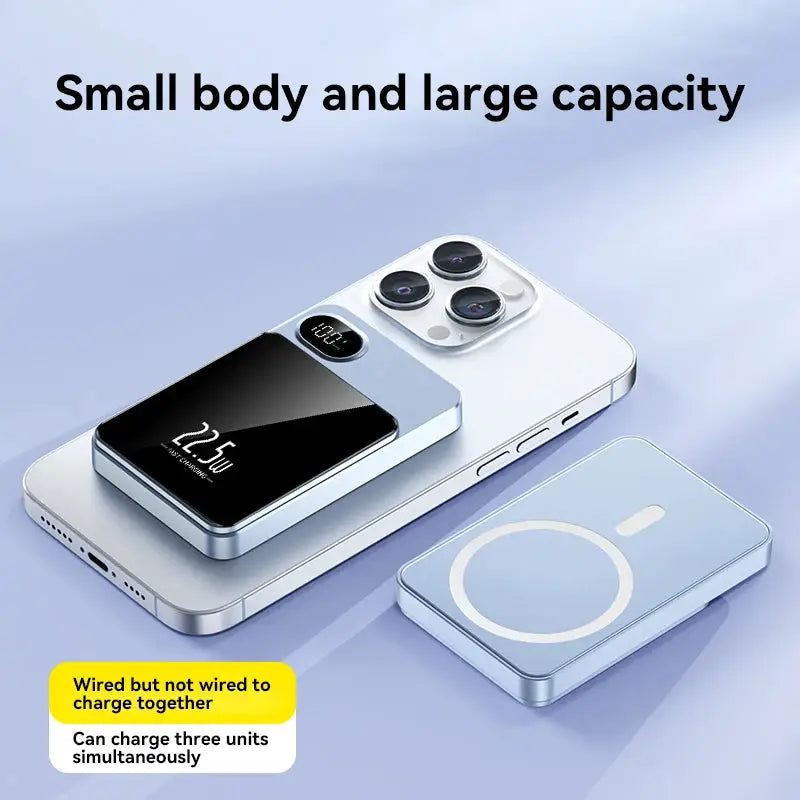 Xiaomi 50000mAh Wireless Magnetic Power Bank 22.5W Fast Charging Portable Battery Charger For iPhone Huawei Samsung 2024 New - PYJ IT Solutions Online Shop