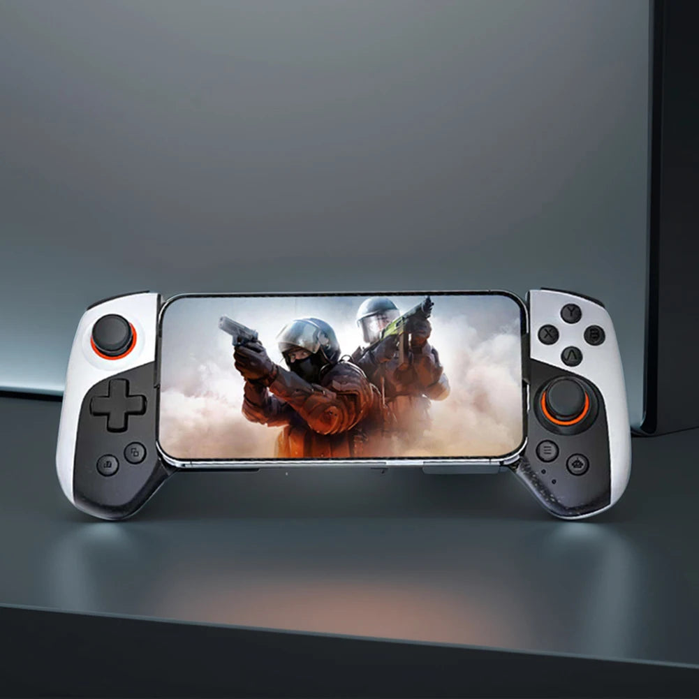 Cell Phone Gamepad Bluetooth-Compatible5.3 Macro Function Phone Game Controller for iPhone 15/14/13/iPad/iOS/Tablet/PC/Switch - PYJ IT Solutions Online Shop