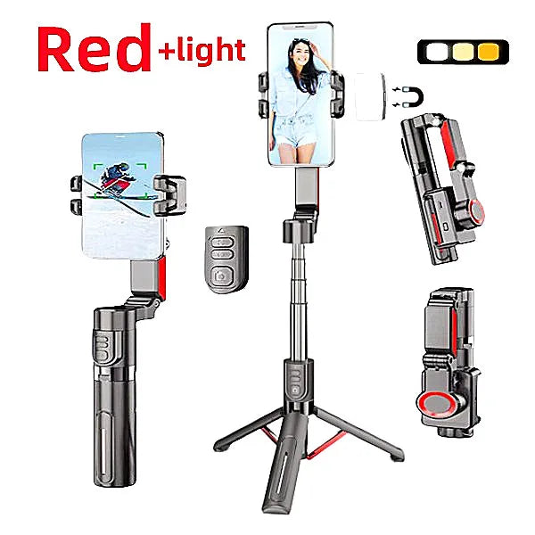 FANGTUOSI AI face tracking Tripod for Smartphone Stabilizer 360 Auto Rotation Follow Gimbal with Remote Selfie tripod For Vlog - PYJ IT Solutions Online Shop