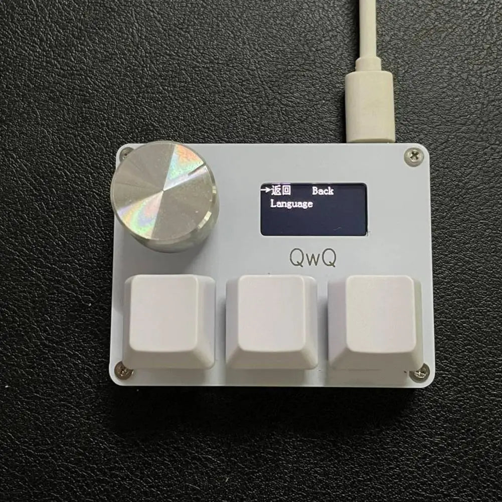 SayoDevice OSU O3C Rapid Trigger Hall Switches Keyboard 3 Key With Knob Wooting Magnetic Red Switches Keyboard With Screen - PYJ IT Solutions Online Shop
