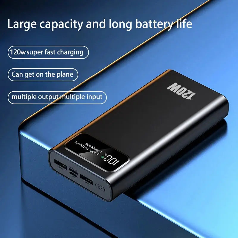 Xiaomi 200000mAh 120W Power Bank Super Fast Charging Battery High Capacity Digital Display Power Bank For iPhone Samsung Huawei - PYJ IT Solutions Online Shop