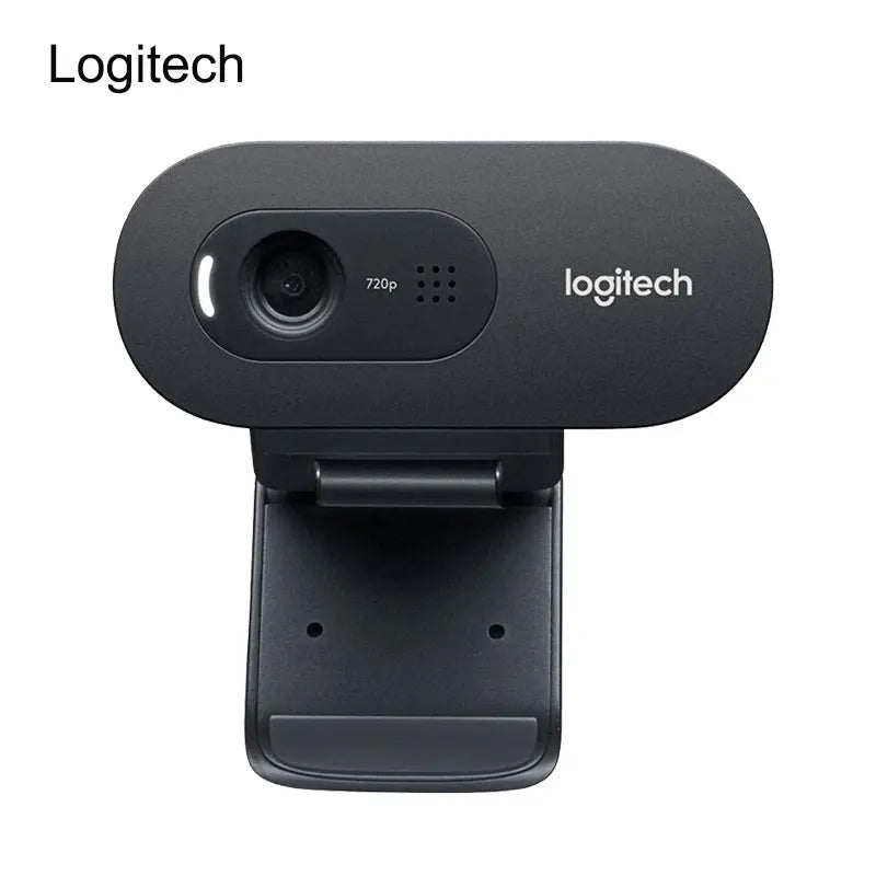 Logitech Original C270 Desktop Computer Notebook C270i iptv Free Drive Online Course Webcam Video Chat Recording USB Camera HD - PYJ IT Solutions Online Shop