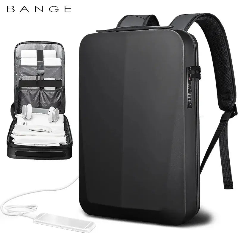 Bange Business Backpack 15.6 Inch Laptop Bagpack Men Elegant Waterproof Men's Usb Anti - Theft Computer Bag Big Capacity Bag - PYJ IT Solutions Online Shop
