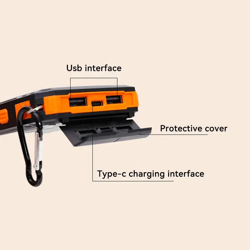 Xiaomi 200000mAh Solar Power Bank Large Capacity Portable Charger Compatible with IOS Android USB-A and USB-C Fast Charging - PYJ IT Solutions Online Shop