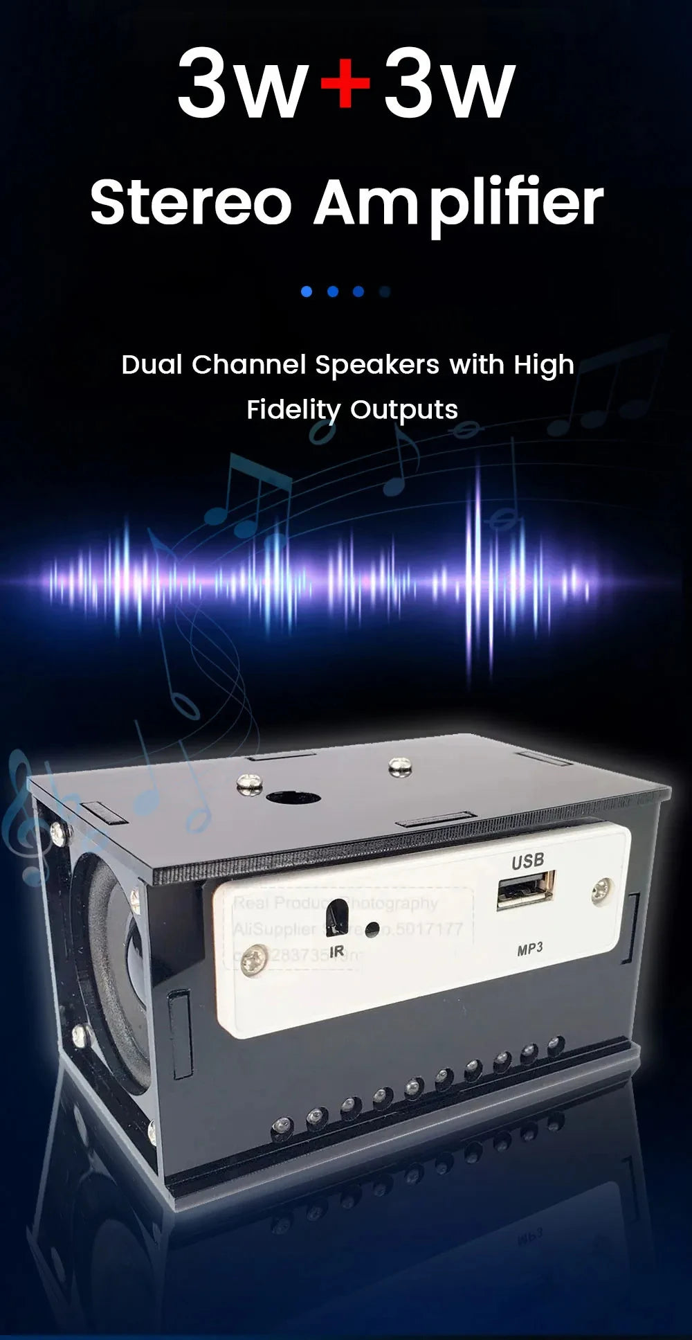 Electronics DIY Soldering Project Practice Solder Assembly DIY Electronic Kit Component DIY Bluetooth Speaker Kit 2*3W Speakers - PYJ IT Solutions Online Shop