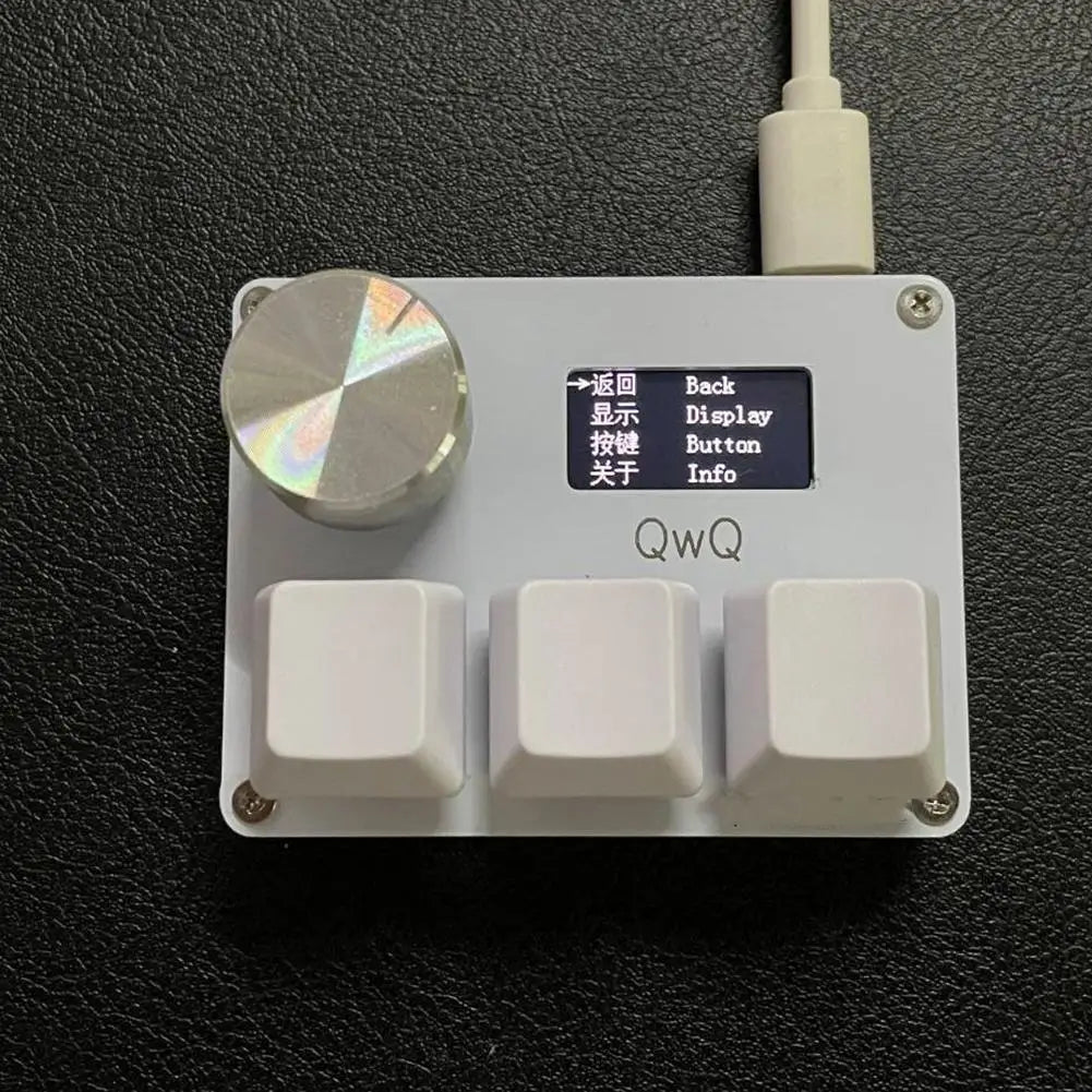 SayoDevice OSU O3C Rapid Trigger Hall Switches Keyboard 3 Key With Knob Wooting Magnetic Red Switches Keyboard With Screen - PYJ IT Solutions Online Shop