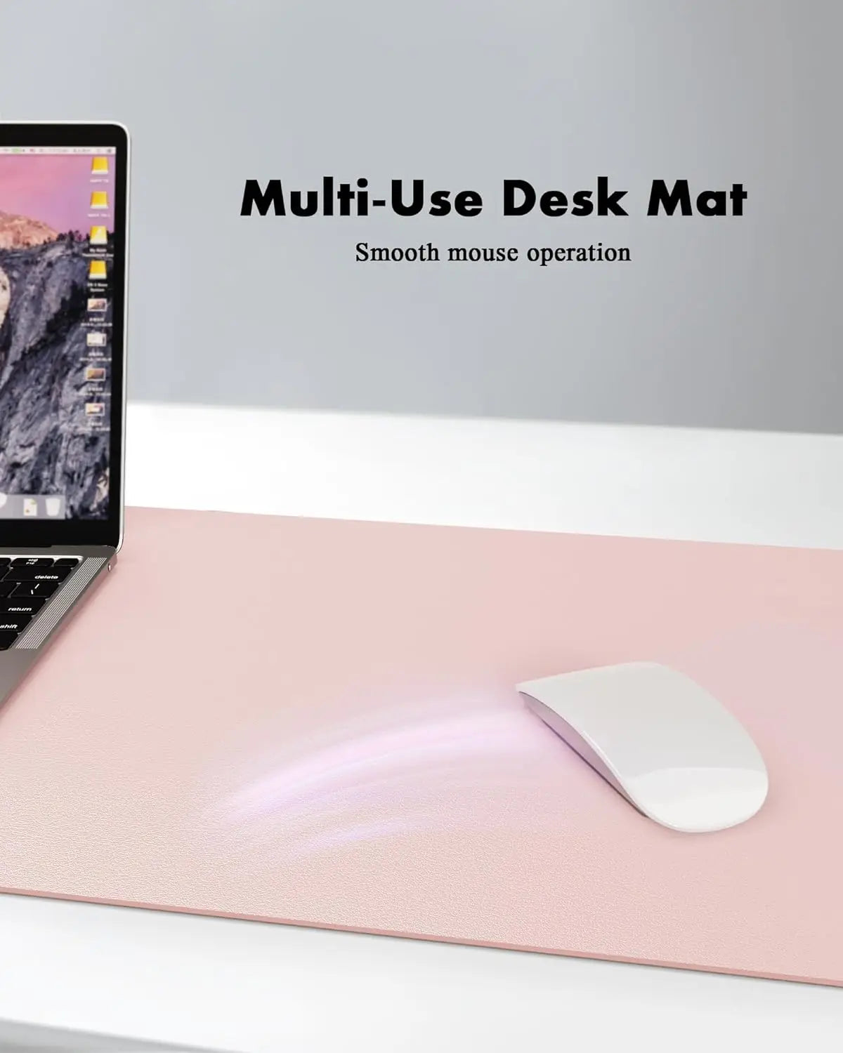 Large Size Eco Cork Desk Pad Protector, Double-Sided Mouse Pad for Desk, Waterproof Leather Desk Blotter Pad for Home Office - PYJ IT Solutions Online Shop