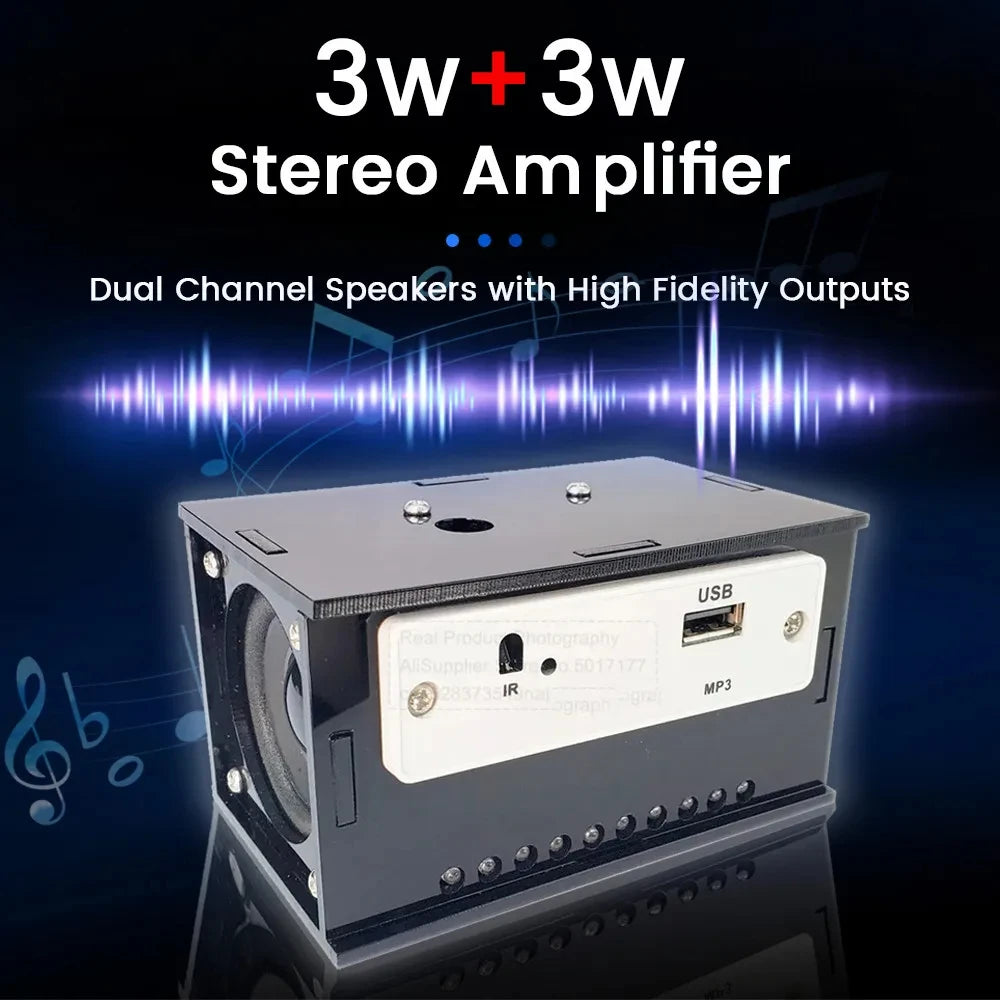 Electronics DIY Soldering Project Practice Solder Assembly DIY Electronic Kit Component DIY Bluetooth Speaker Kit 2*3W Speakers - PYJ IT Solutions Online Shop