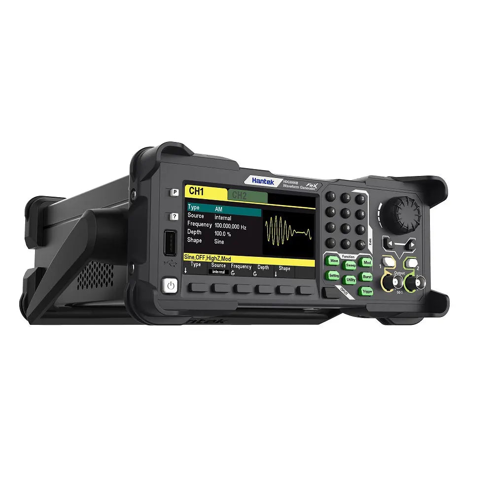 Hantek HDG3102B 5 in 1 Arbitrary Waveform Generator + Pluse Generator + Function Generator + Harmonic Generator + Frequency Meter - PYJ IT Solutions Online Shop