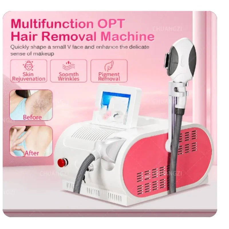 Professional portable OPT hair removal and whitening laser hair removal machine, professional beauty and hairdressing machine - PYJ IT Solutions Online Shop