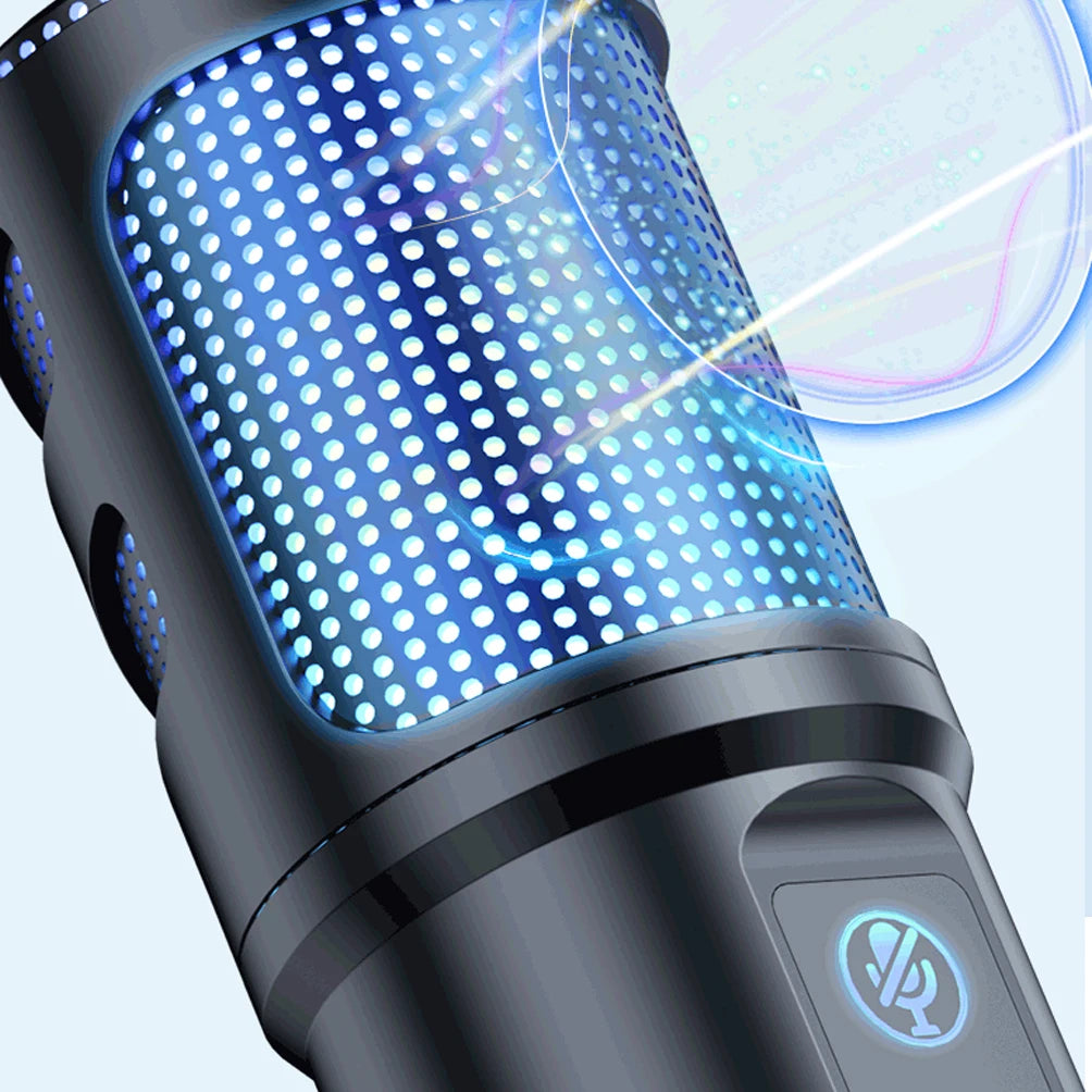 FIFAR USB Microphone Studio Professional Condenser Microphone for PC Computer Recording Streaming Gaming Singing Mic - PYJ IT Solutions Online Shop