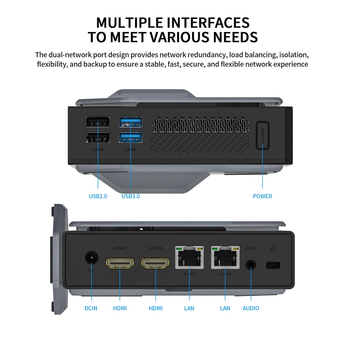 FIREBAT S1 Mini PC 12th Alder Lake N100 16GB 512GB DDR4 MiniPC Gamers Desktops WiFi5 BT4.2 Computer RGB Visualization - PYJ IT Solutions Online Shop
