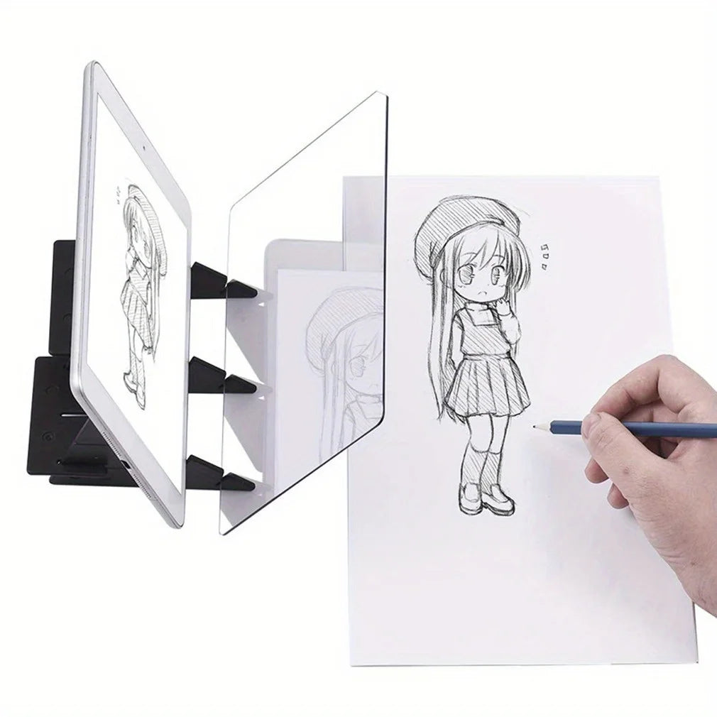 6.5-inches Optical Clear Image Drawing Board, Portable Projector Painting Tracing Board Sketching Tool For Beginners, Artists - PYJ IT Solutions Online Shop