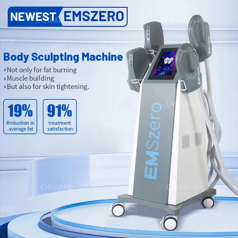 EMSzero RF Machine 2024 EMS Body Slimming Sculpting Fat Burning Nova Weight Lose Electromagnetic Muscl - PYJ IT Solutions Online Shop