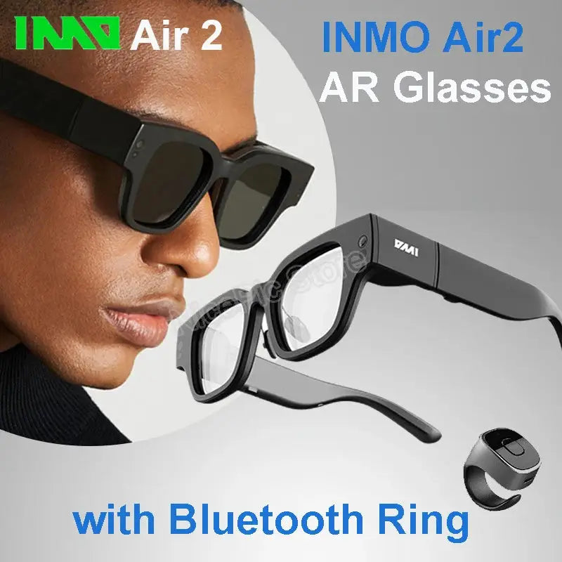 INMO Air 2 Wireless Portable AR Glasses Full Color Display Smart Translation Glasses with Translation&AIGC for Office Speech - PYJ IT Solutions Online Shop
