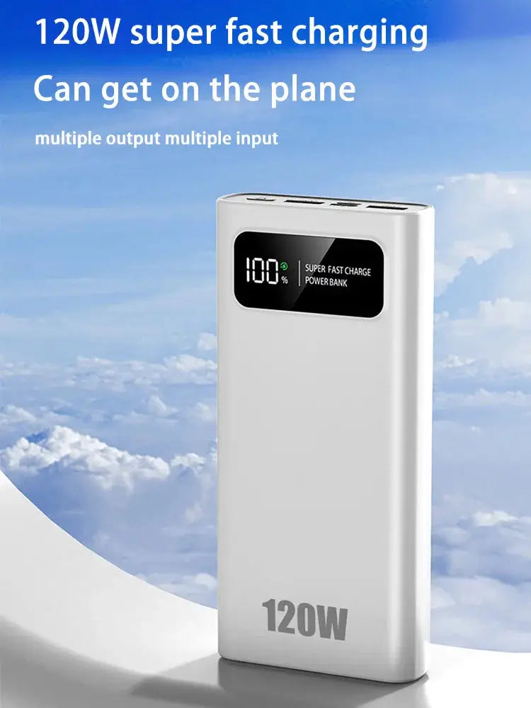 Xiaomi 200000mAh 120W Power Bank Super Fast Charging Battery High Capacity Digital Display Power Bank For iPhone Samsung Huawei - PYJ IT Solutions Online Shop