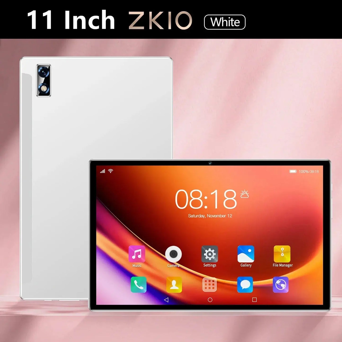 2024 Gobal Version New 11 Inch Tablet PC Android12 16GB RAM+1T ROM Tablet 5G Dual SIM Phone Call GPS Bluetooth WiFi WPS Tablet - PYJ IT Solutions Online Shop