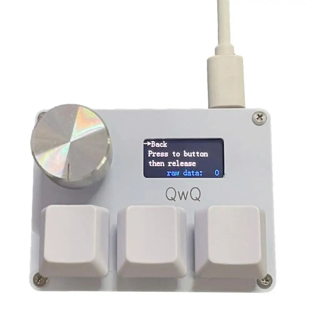 SayoDevice OSU O3C Rapid Trigger Hall Switches Keyboard 3 Key With Knob Wooting Magnetic Red Switches Keyboard With Screen - PYJ IT Solutions Online Shop