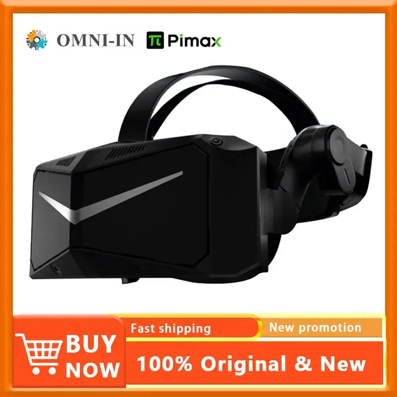Newest Pimax Crystal VR Headset 12K QLED Display All In One 6Dof Eyes Tracking Virtual Reality Metaverse And Steam VR Glasses - PYJ IT Solutions Online Shop