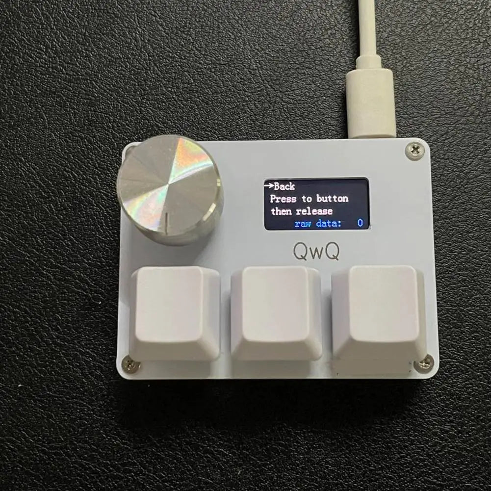 SayoDevice OSU O3C Rapid Trigger Hall Switches Keyboard 3 Key With Knob Wooting Magnetic Red Switches Keyboard With Screen - PYJ IT Solutions Online Shop
