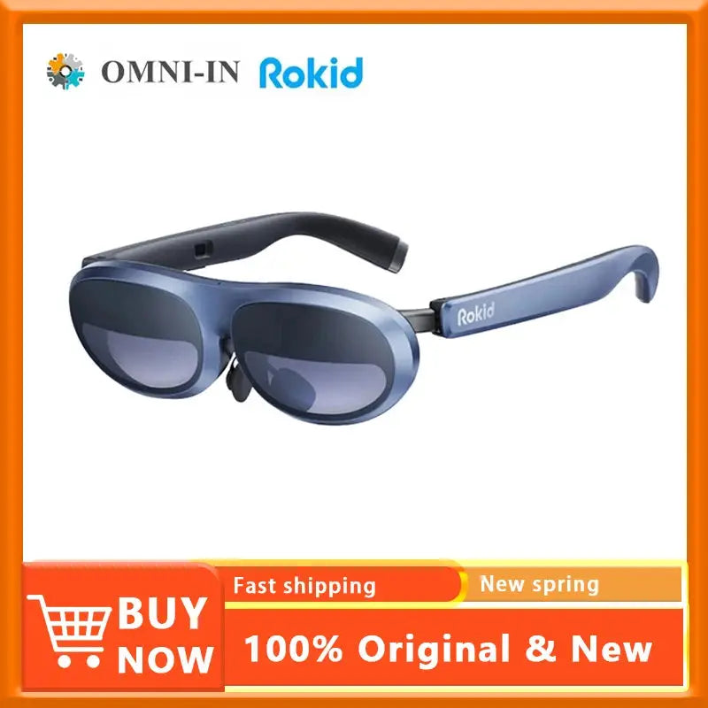 Original Rokid Max AR 3D Smart Glasses Micro OLED 215”Max Screen 50° FoV Viewing For Phones/Switch/PS5/Xbox/PC Smart On Sales - PYJ IT Solutions Online Shop