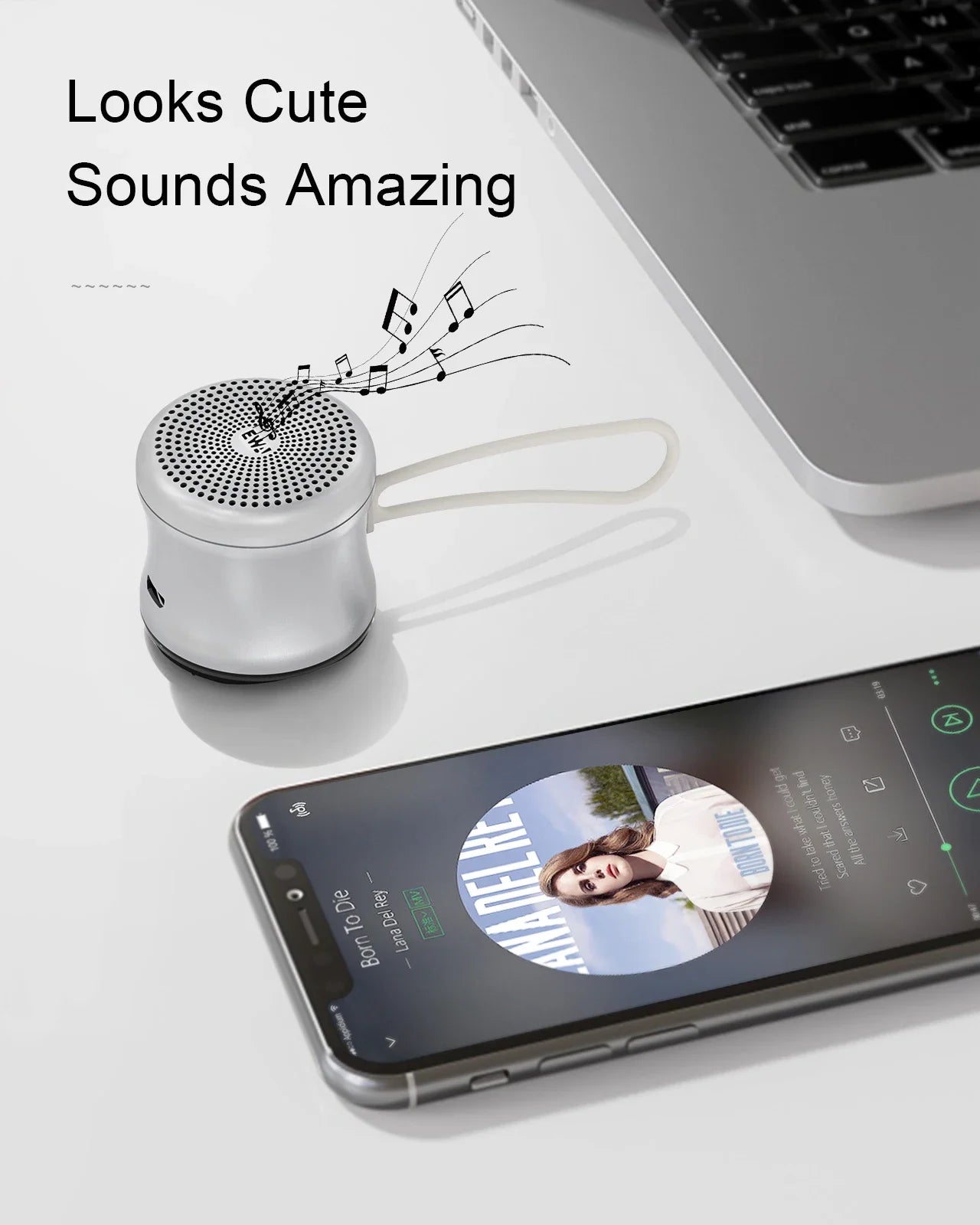 EWA A119 Mini Bluetooth Speaker , IPX7 Waterproof, Small Speaker with Bass Radiator,Tiny and Powerful, Cute Gift - PYJ IT Solutions Online Shop