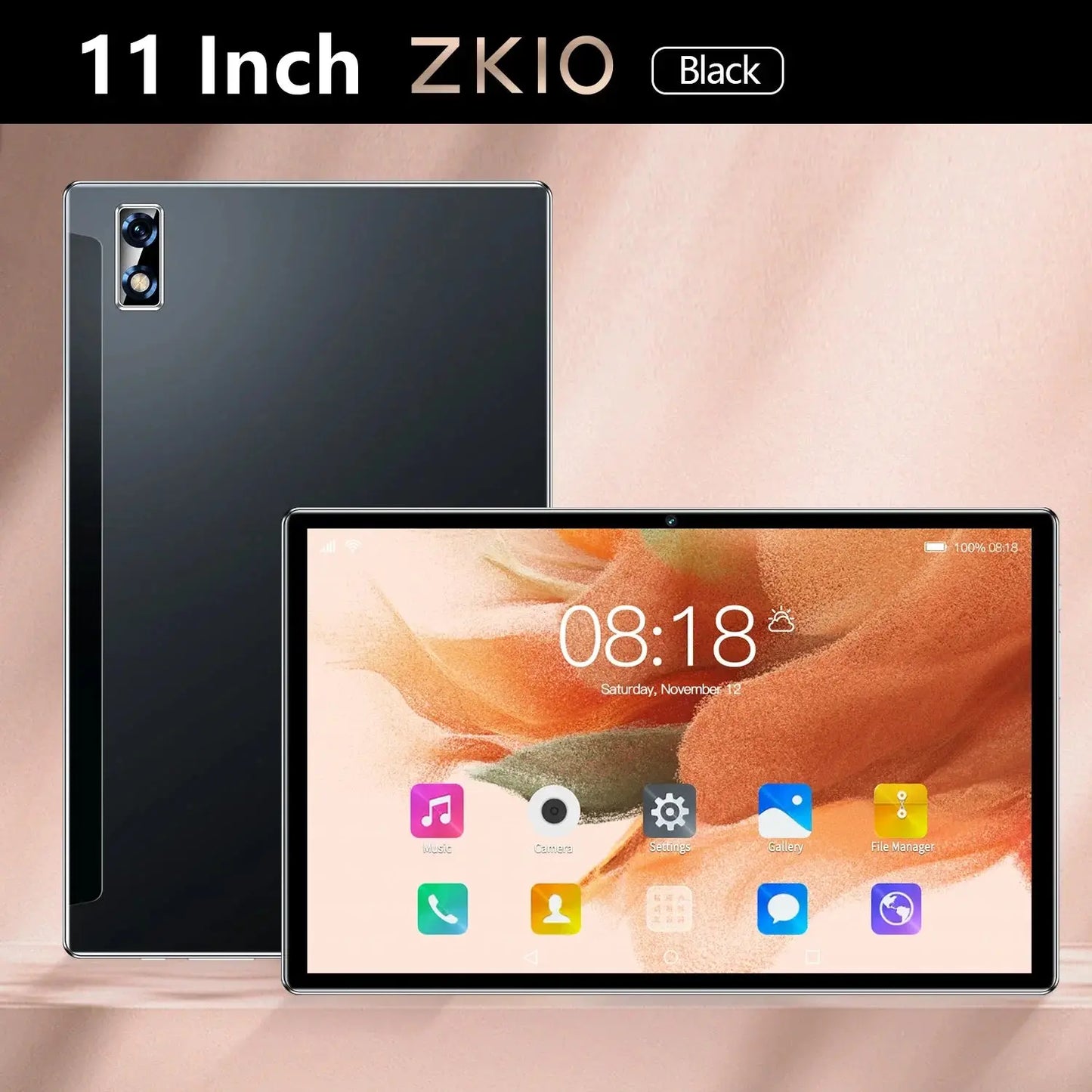 2024 Gobal Version New 11 Inch Tablet PC Android12 16GB RAM+1T ROM Tablet 5G Dual SIM Phone Call GPS Bluetooth WiFi WPS Tablet - PYJ IT Solutions Online Shop