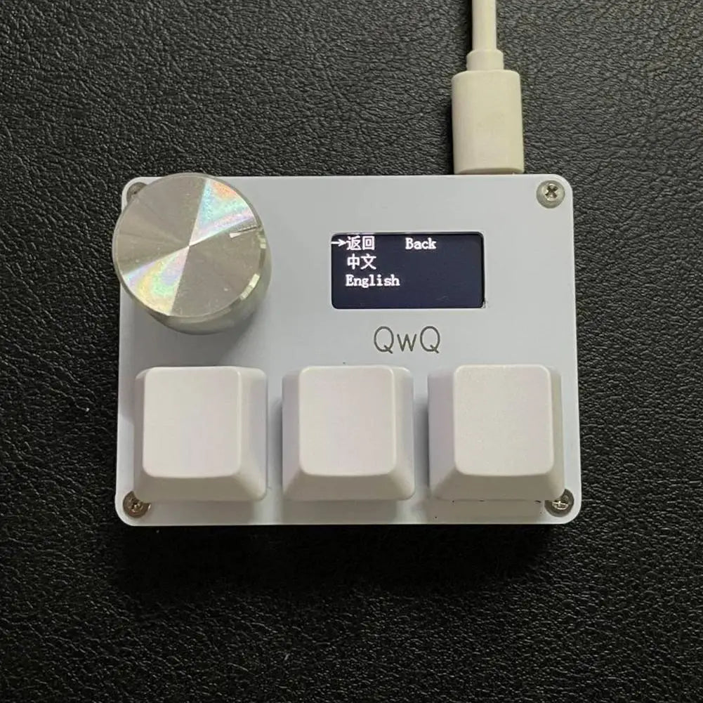 SayoDevice OSU O3C Rapid Trigger Hall Switches Keyboard 3 Key With Knob Wooting Magnetic Red Switches Keyboard With Screen - PYJ IT Solutions Online Shop