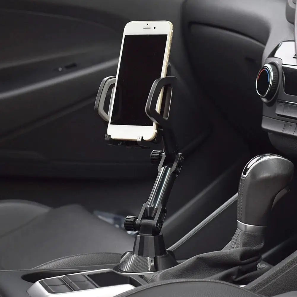 Car Cup Holder Phone Mount With Expandable Base Rotatable Height Adjustable Phone Clamp SUV Truck Automobile Accessories - PYJ IT Solutions Online Shop