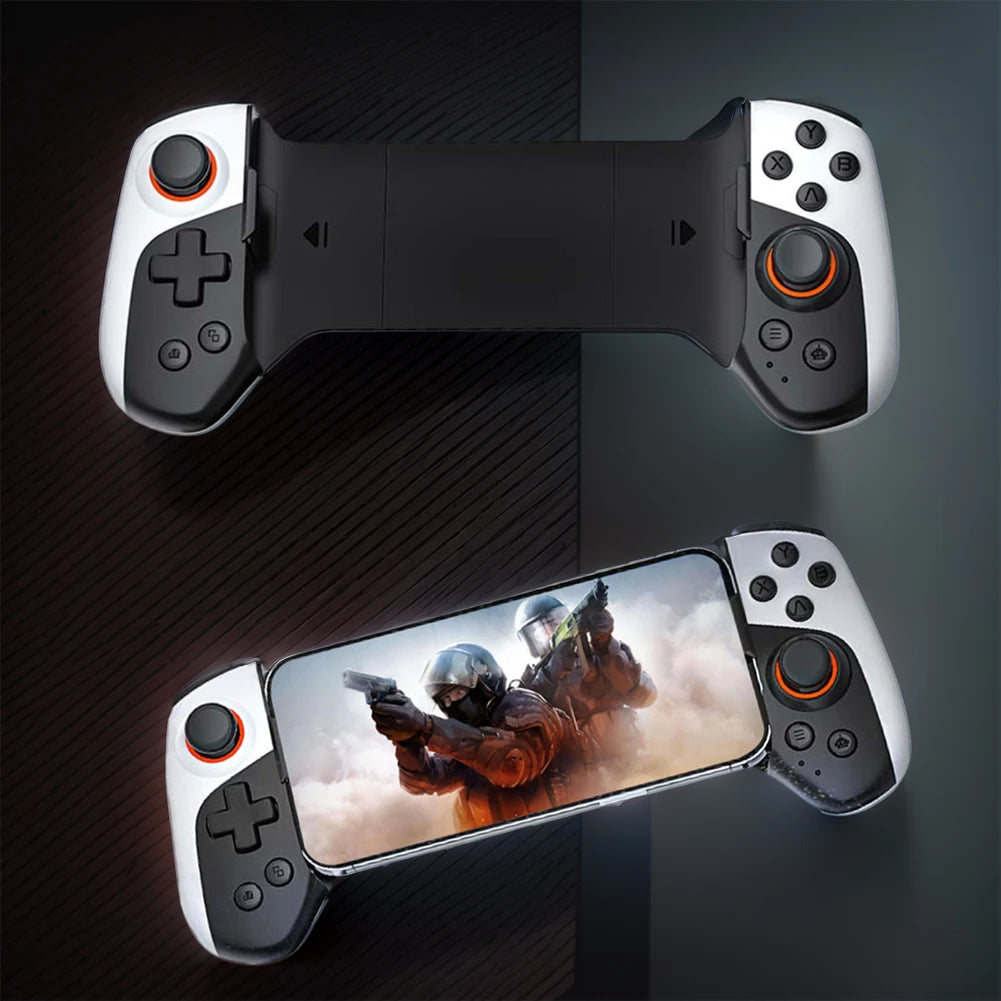 Cell Phone Gamepad Bluetooth-Compatible5.3 Macro Function Phone Game Controller for iPhone 15/14/13/iPad/iOS/Tablet/PC/Switch - PYJ IT Solutions Online Shop