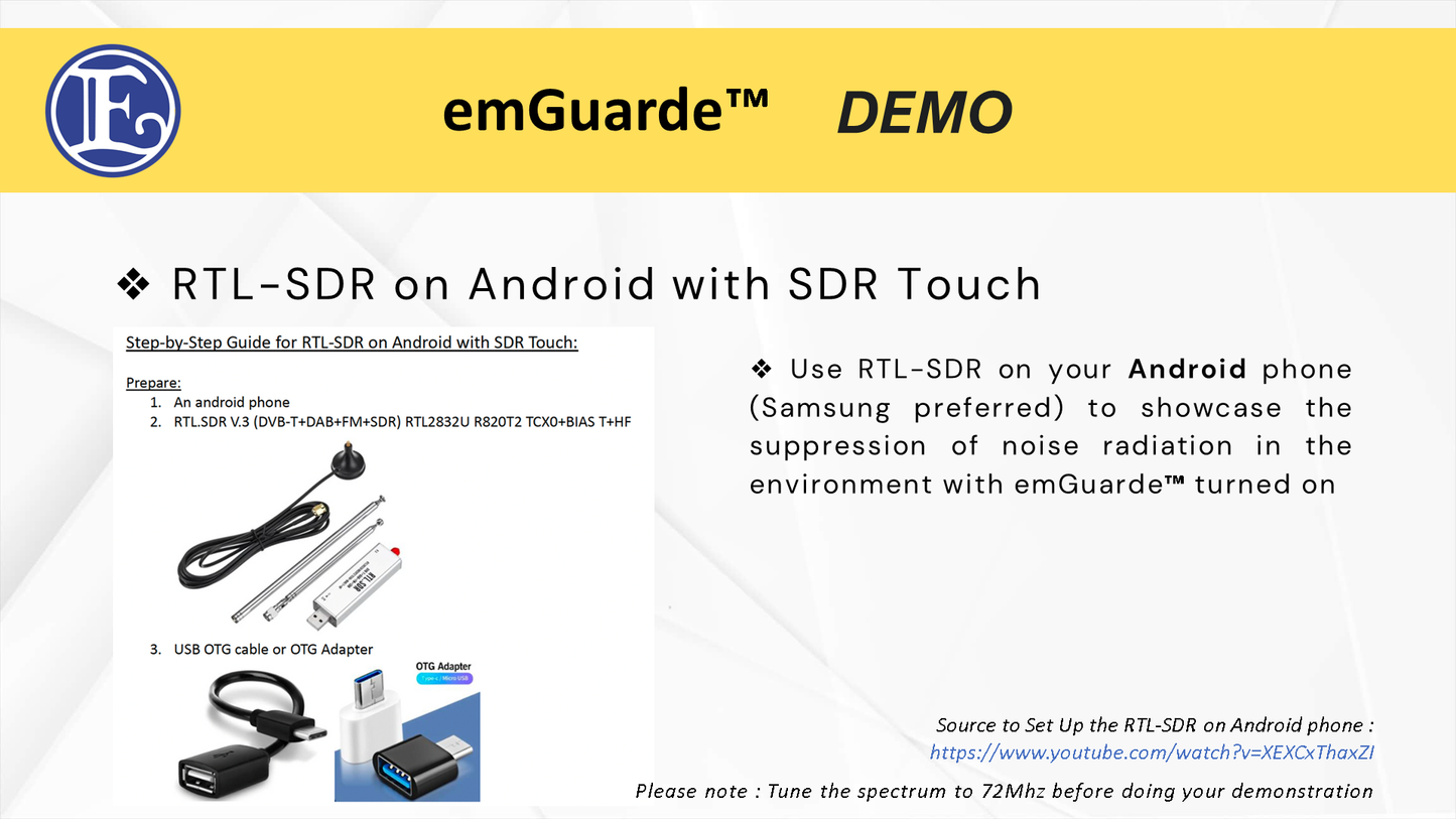 emGuarde - Patented ElectroMagnetic Field (EMF) Harmonizer to Protect Your Health